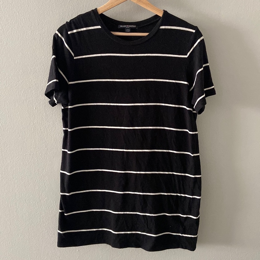 Brandy Melville Stripe T-Shirt Dress